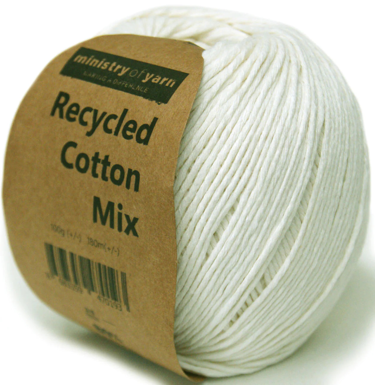 Recycled Cotton Mix Yarn 100g