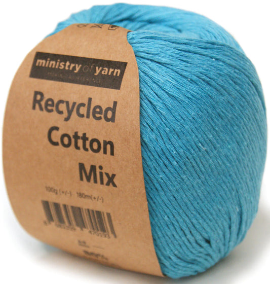 Recycled Cotton Mix Yarn 100g