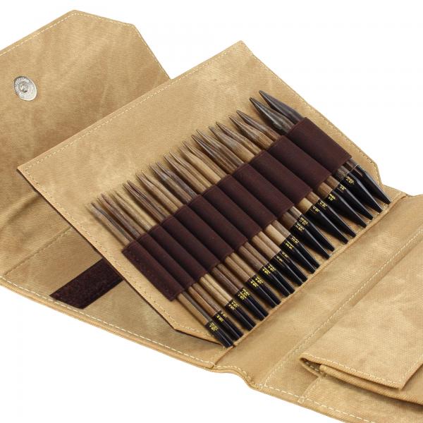 LYKKE KNITTING NEEDLE SET 5"- UMBER