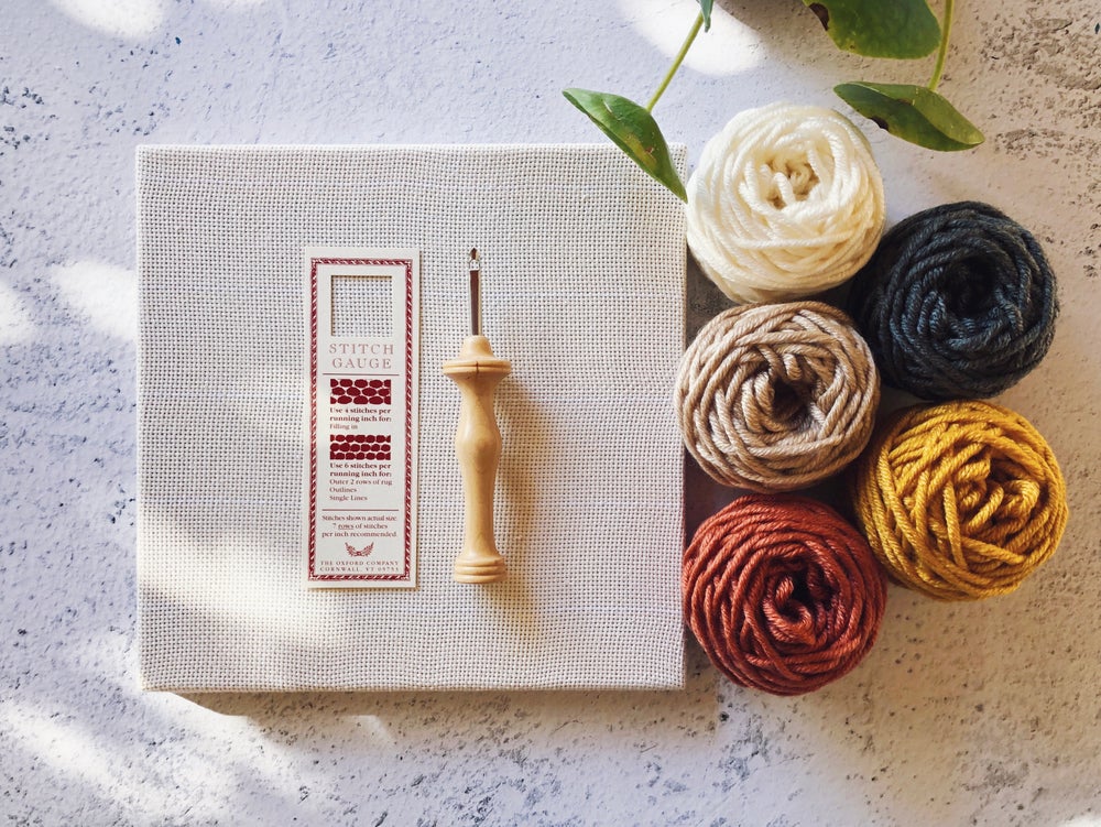 Oxford punch needle start kit - Sunset