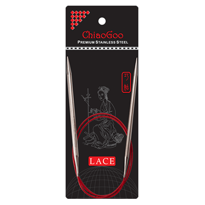 ChiaoGoo Circulars Red Lace