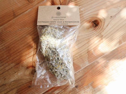 Silverstone Australian White Sage and Frankincense Smudge Stick