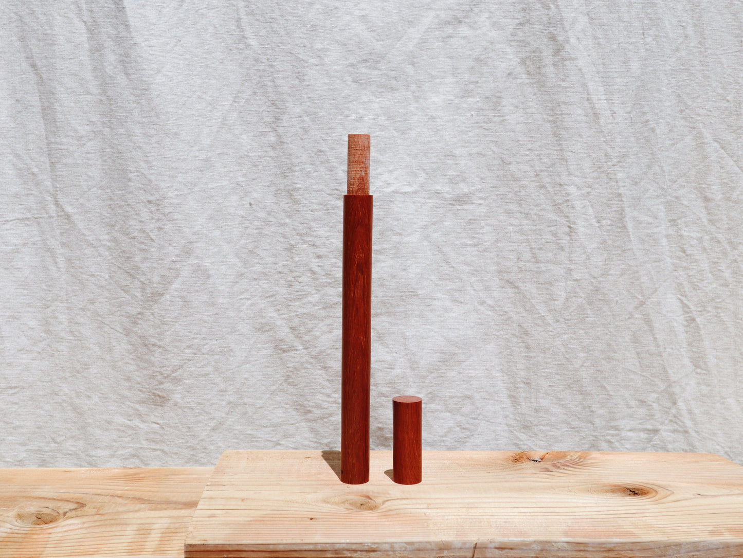 Padauk wooden incense keeper box