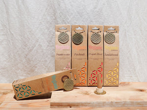 Kit 12 bastoncini incenso indiano Masala Organic Goodness (disponibile in  sei varianti)