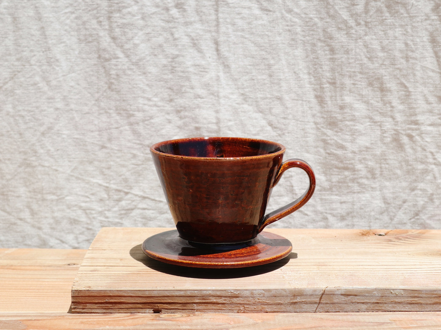 Shigaraki Ware Ceramic Coffee Dripper