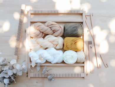 Weaving loom kit - Natural