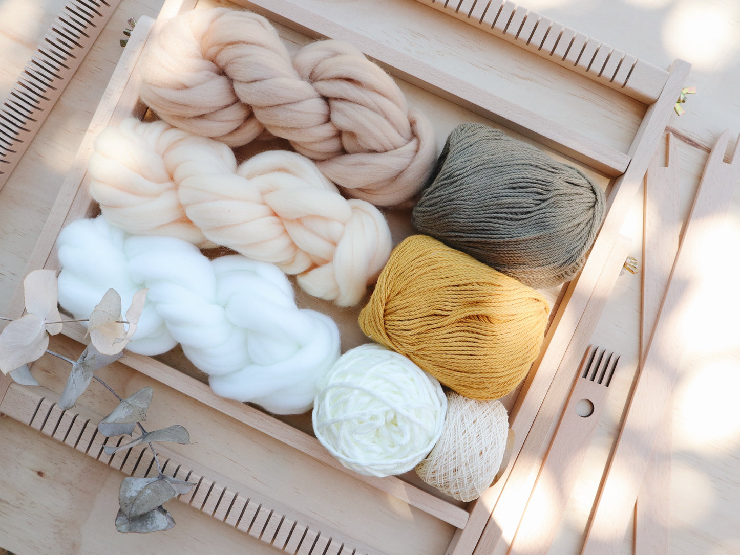 Weaving loom kit - Natural