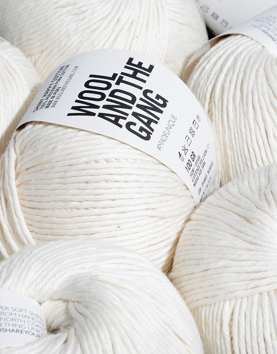 Wool And The Gang - SHINY HAPPY COTTON 100g