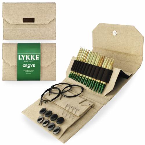 LYKKE KNITTING NEEDLE SET 5"- GROVE