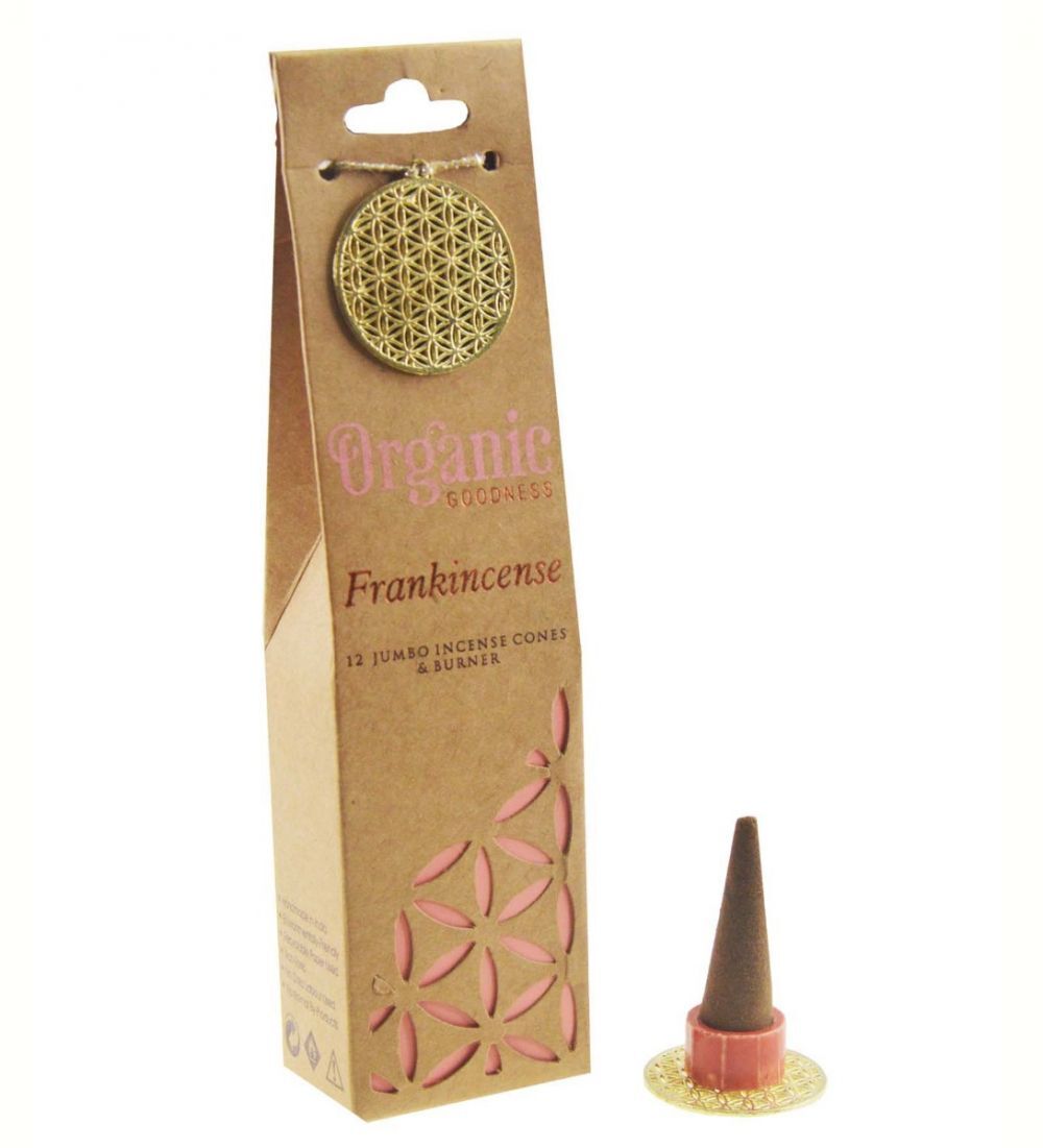 ORGANIC Goodness Incense Cones Set 12 Cones