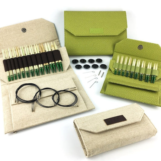 LYKKE KNITTING NEEDLE SET 5"- GROVE