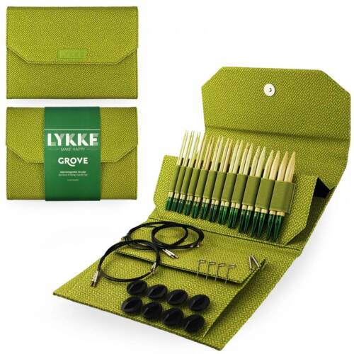 LYKKE KNITTING NEEDLE SET 5"- GROVE