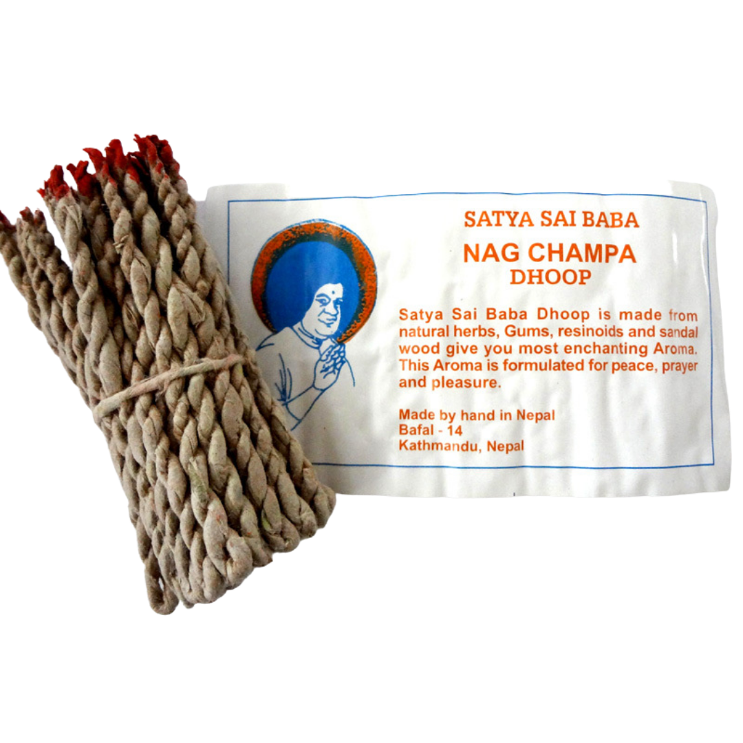 Tibetan Incense SAI BABA NAG CHAMPA DHOOP ROPE